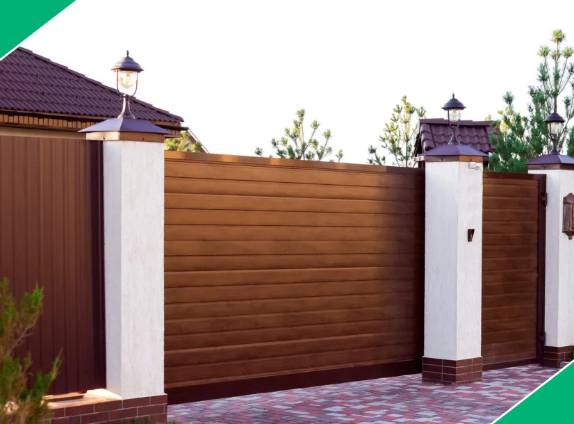 Types of wood for fencing